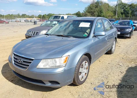 2010 Hyundai Sonata Gls z USA, uszkodzony, nr VIN 5NPET4AC4AH644599